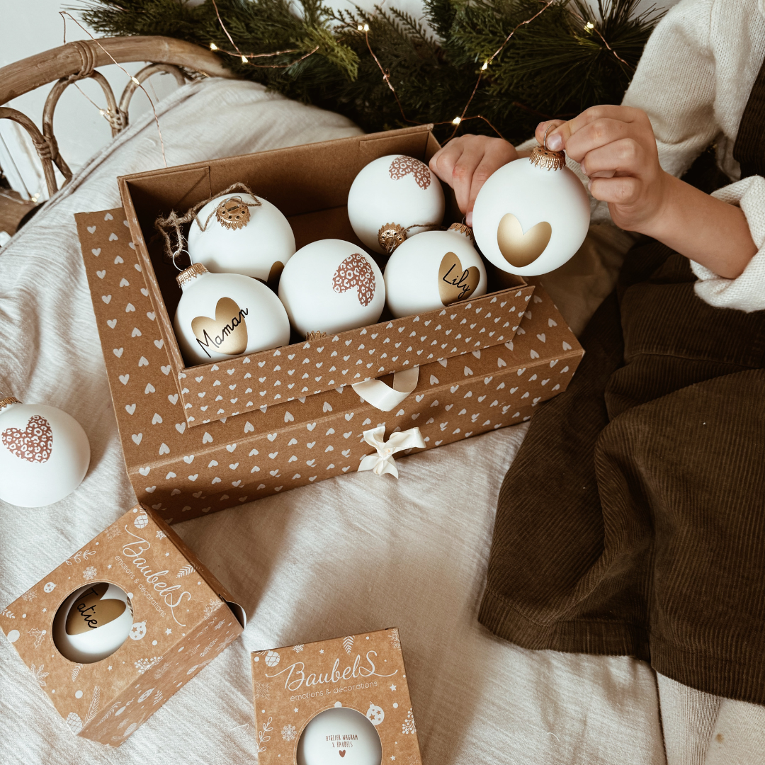 Boule de Noël Mon Premier Noël par Atelier Wagram