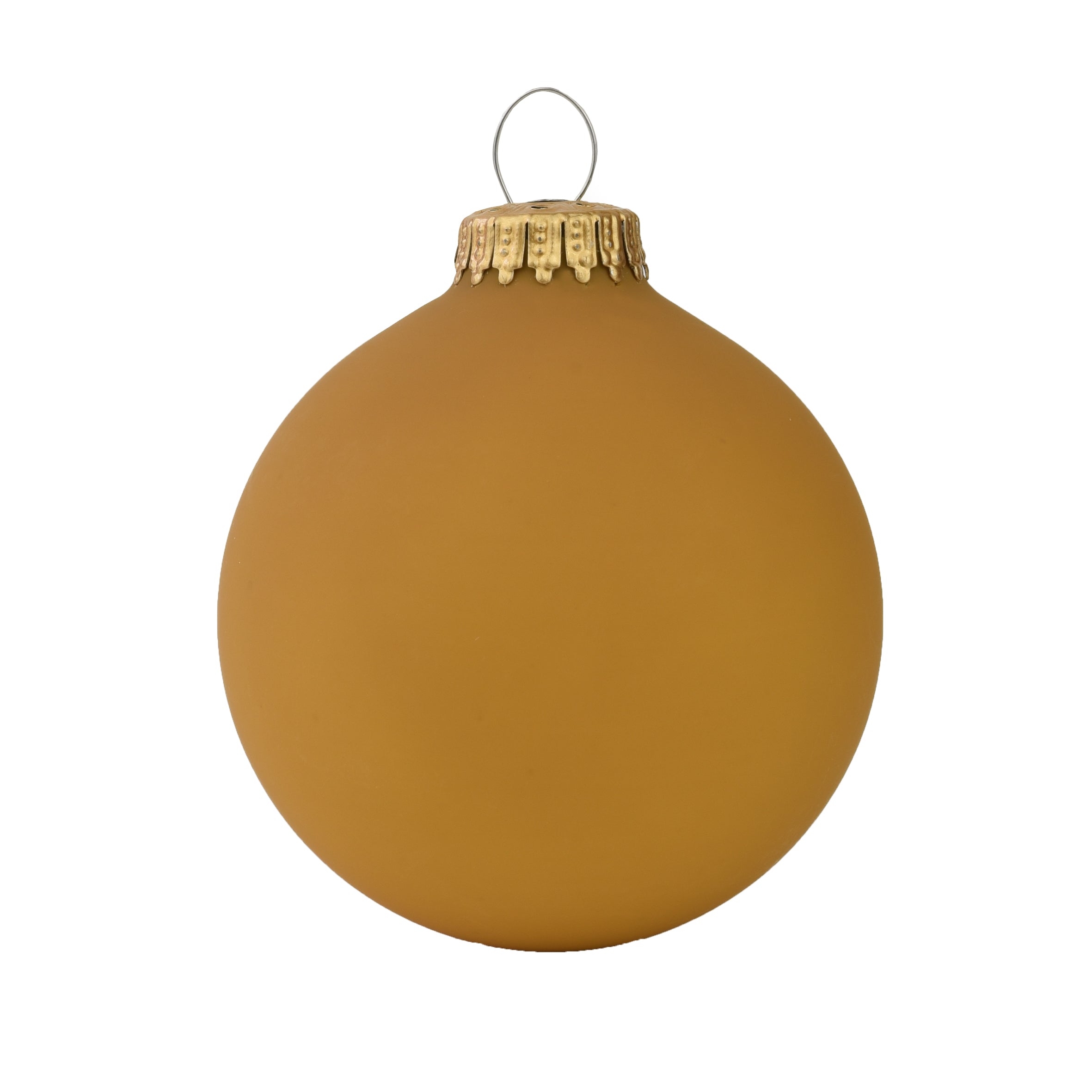 Boule de Noël Pantone personnalisable OCRE