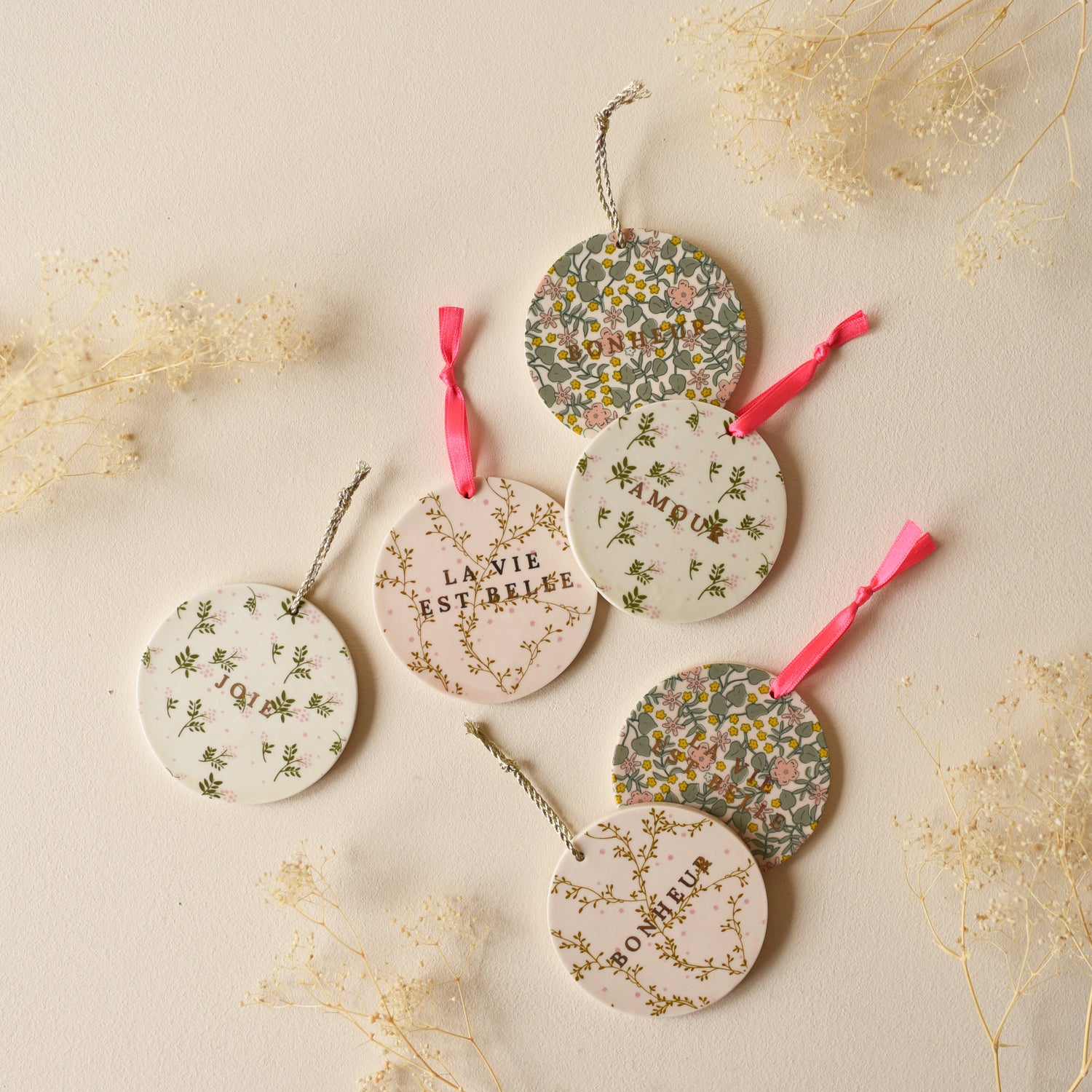 Amulette Murale Pink Berry