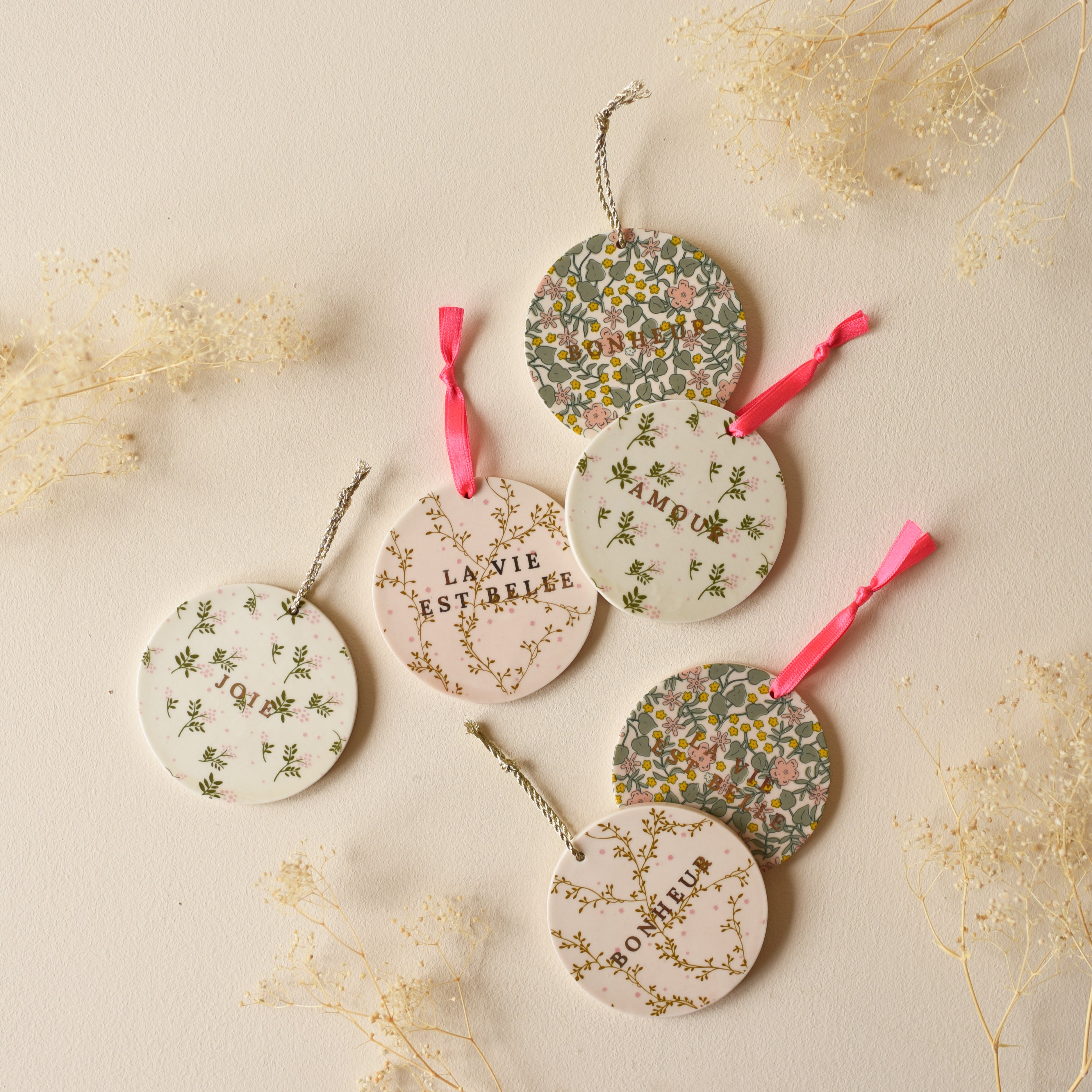 Amulette Murale Pink Berry