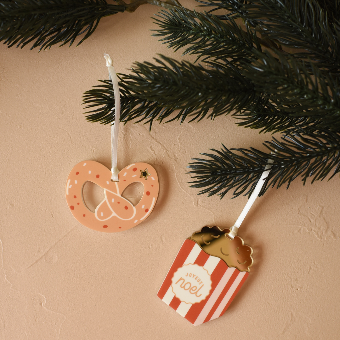Décoration de Noël personnalisée Bretzel