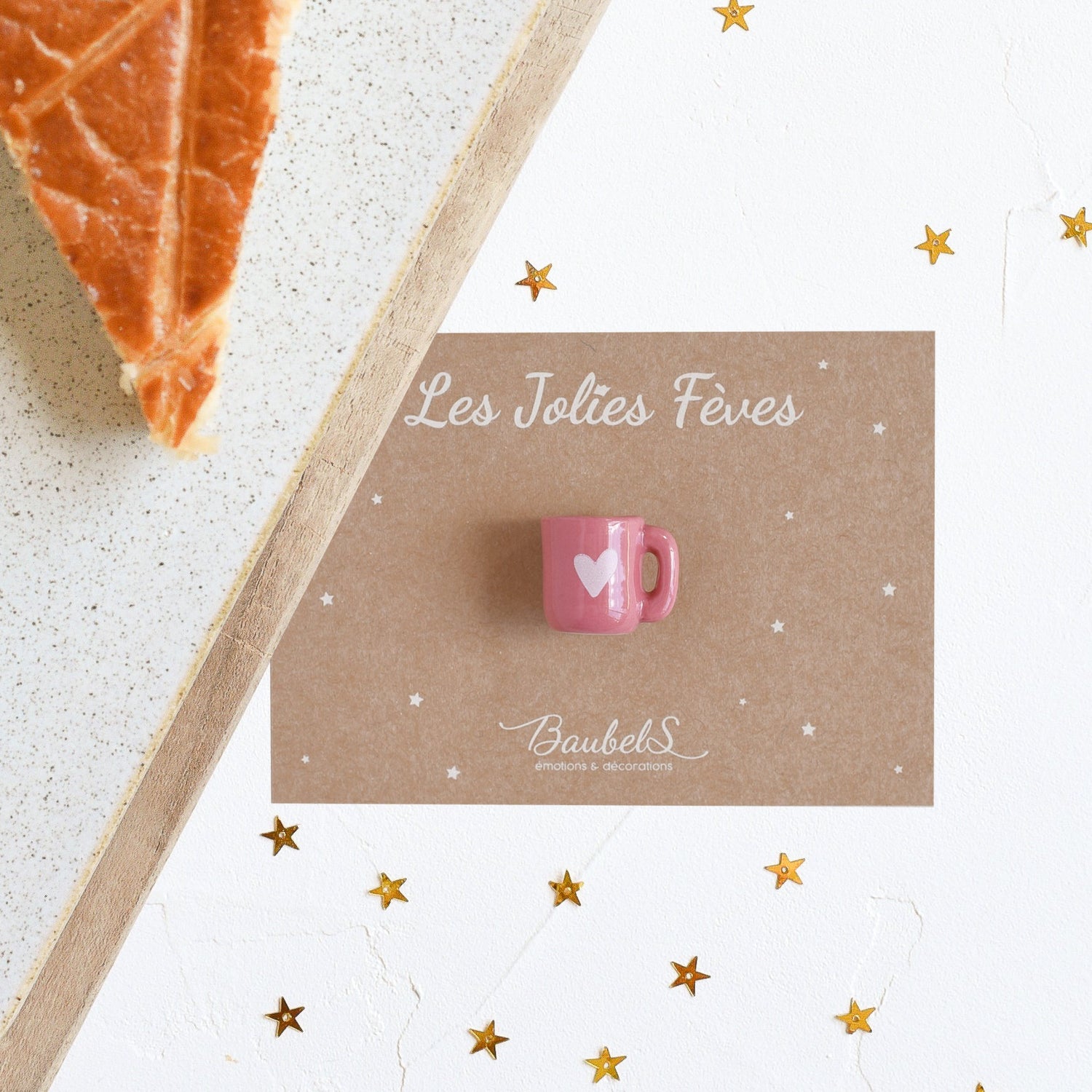 Fève Mug rose