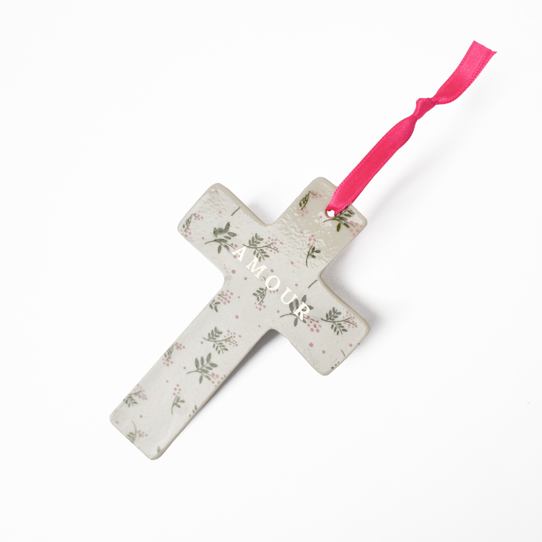 Croix Murale Pink Berry