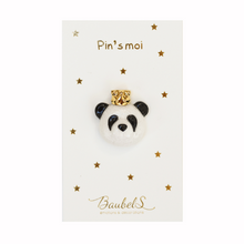 Charger l&#39;image dans la galerie, Photo d&#39;un pins ou d&#39;une broche en forme de panda, de la marque Baubels.
