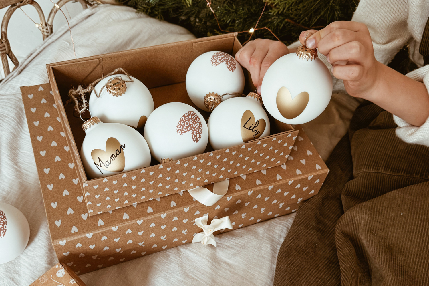 Les boules de Noël personnalisées