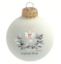 Charger l&#39;image dans la galerie, Boule de Noël personnalisée Ange par Atelier Oranger®
