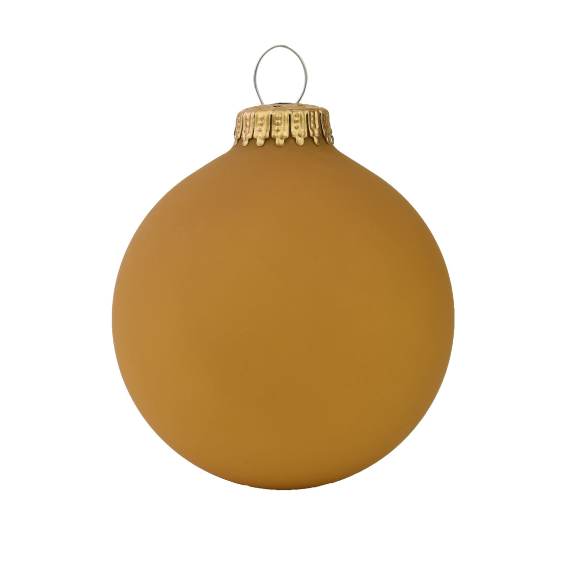 Boule de Noël Pantone personnalisable OCRE
