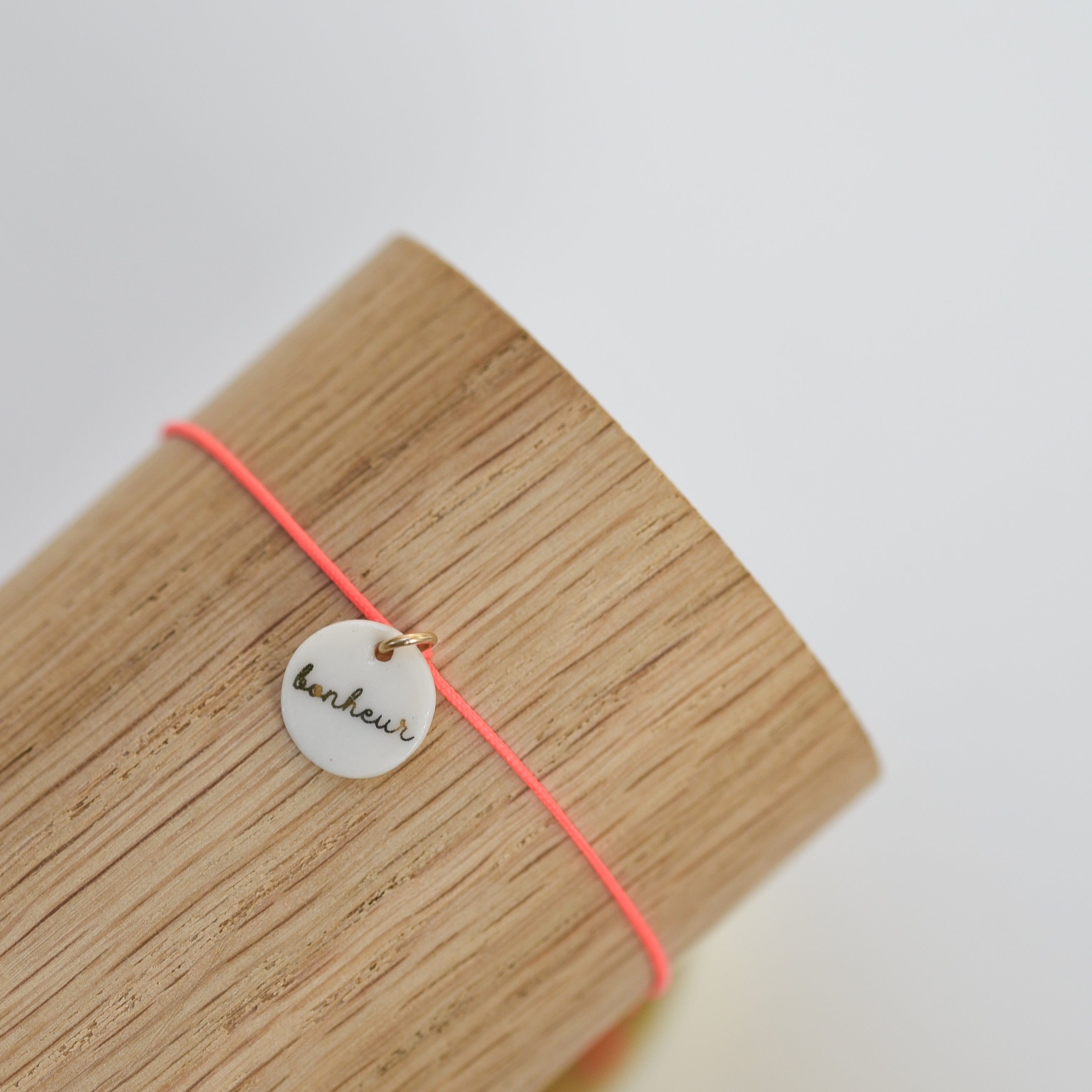Bracelet Médaillon Bonheur