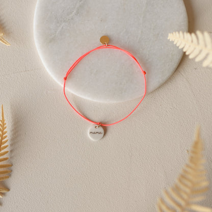 Bracelet Médaillon Mama