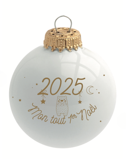 Boule de Noël 2025 Mon Tout Premier Noël