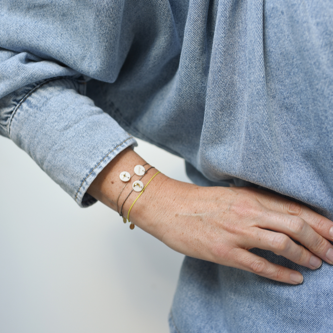 Bracelet Médaillon Étoile
