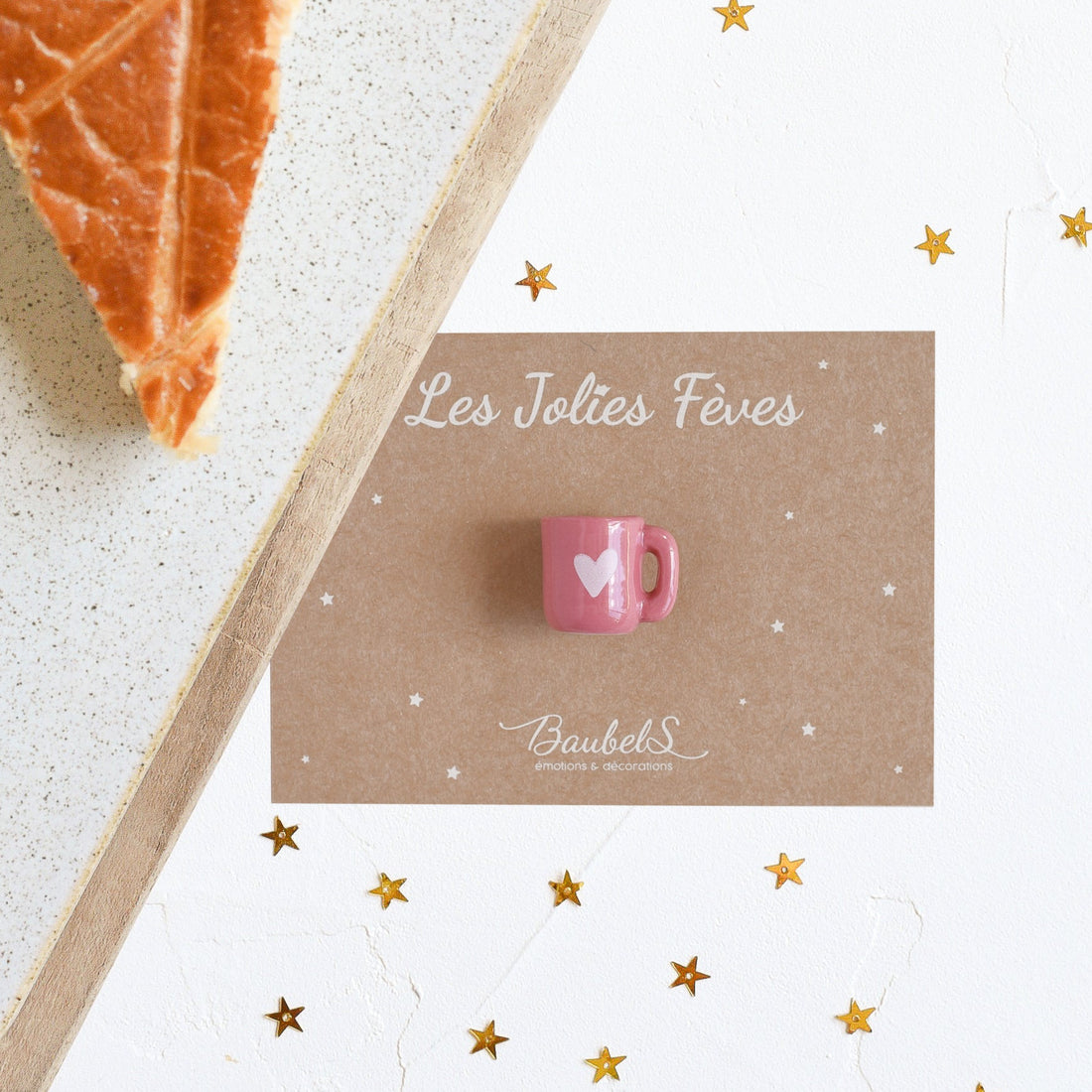 Fève Mug rose