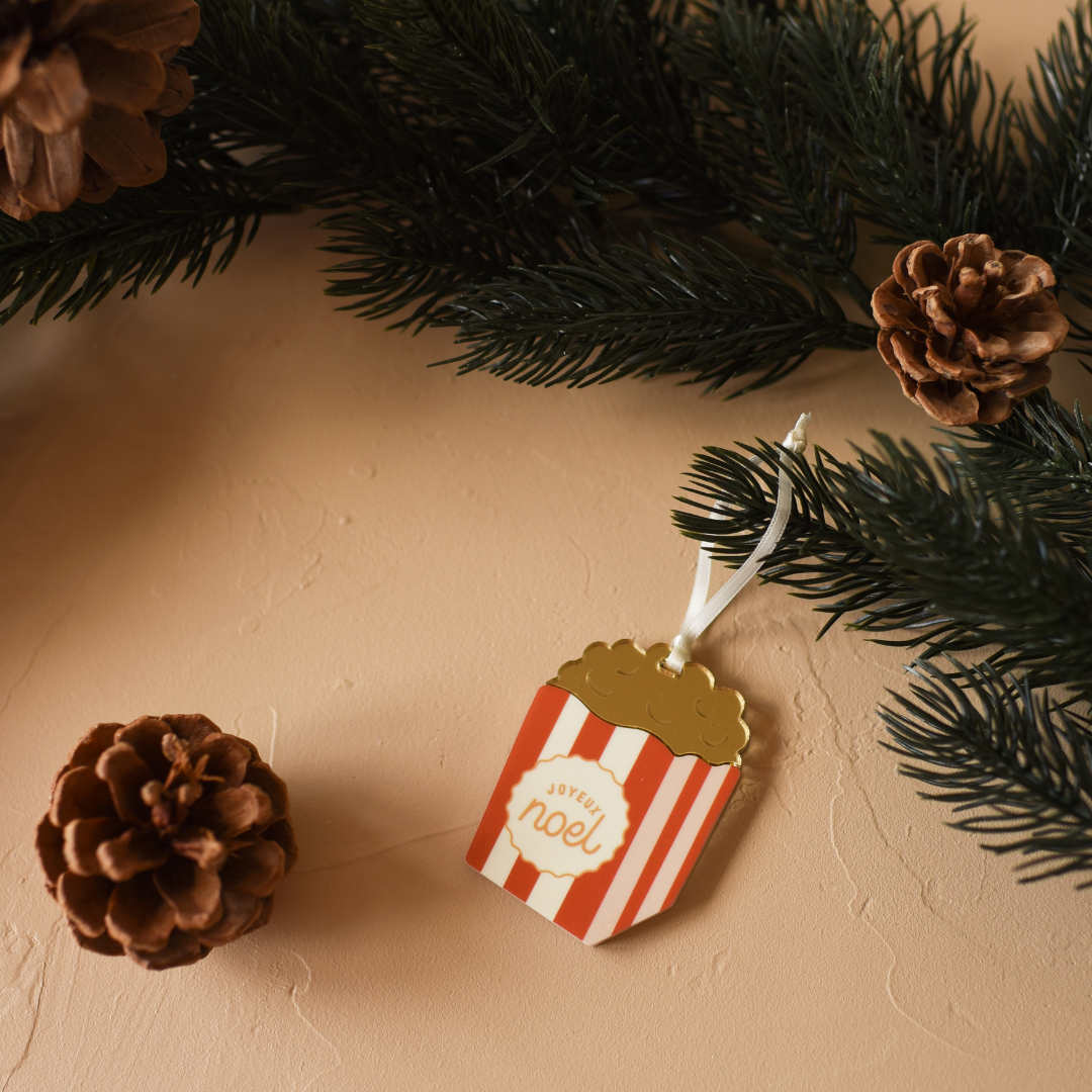Décoration de Noël personnalisée Popcorn