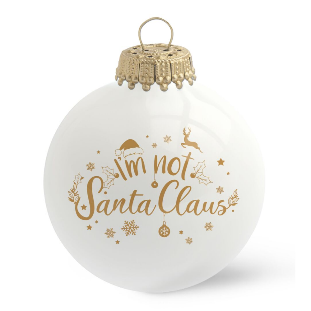 Boule de Noël personnalisée I&