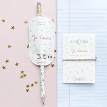 Charger l&#39;image dans la galerie, Baubels x Les Mots Doux Je t&#39;aime
