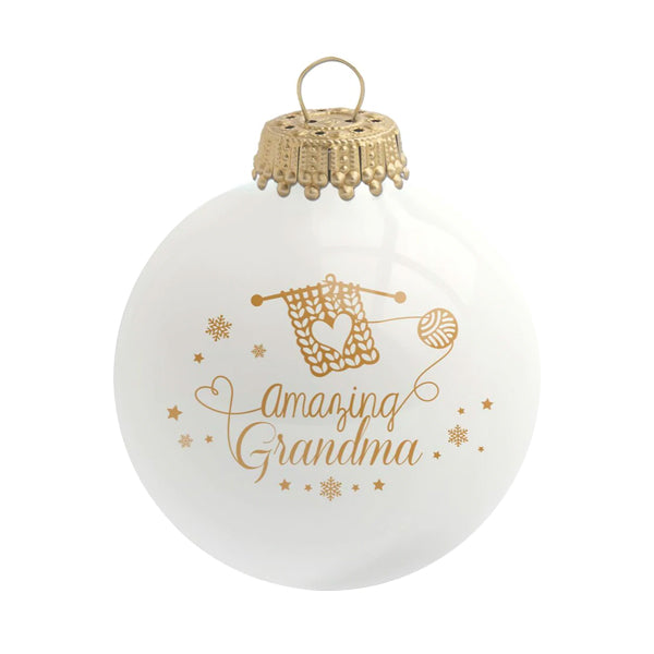 Boule de Noël personnalisée Amazing Grand Ma