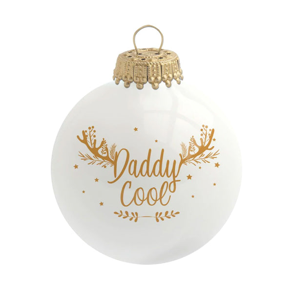 Boule de Noël personnalisée Daddy Cool