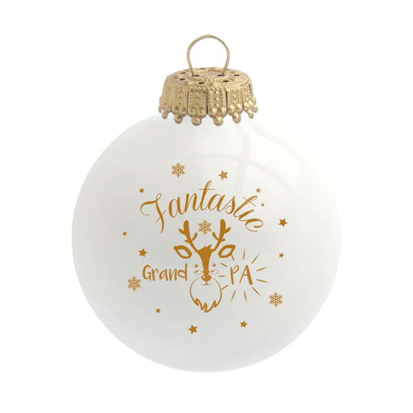 Boule de Noël personnalisée Fantastic Grand Pa