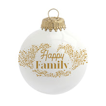 Charger l&#39;image dans la galerie, Boule de Noël personnalisée Happy Family
