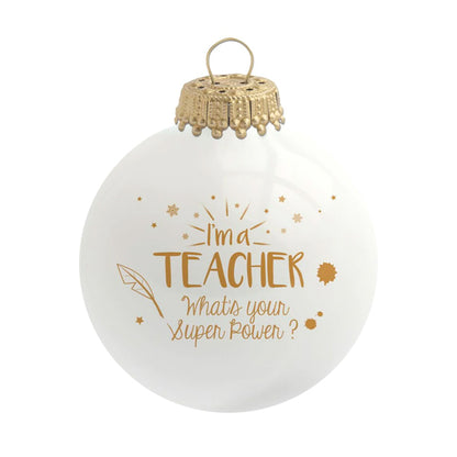 Boule de Noël personnalisée I&