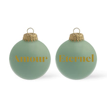 Charger l&#39;image dans la galerie, Boule de Noël personnalisée TILLEUL
