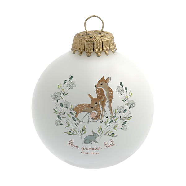 Boule de Noël personnalisée Mon Premier Noël par Petit Berge®