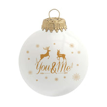 Charger l&#39;image dans la galerie, Boule de Noël personnalisée You &amp; Me
