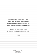 Charger l&#39;image dans la galerie, Carnet Mamie
