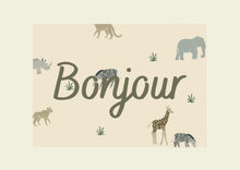 Charger l&#39;image dans la galerie, Carte à message SAVANE
