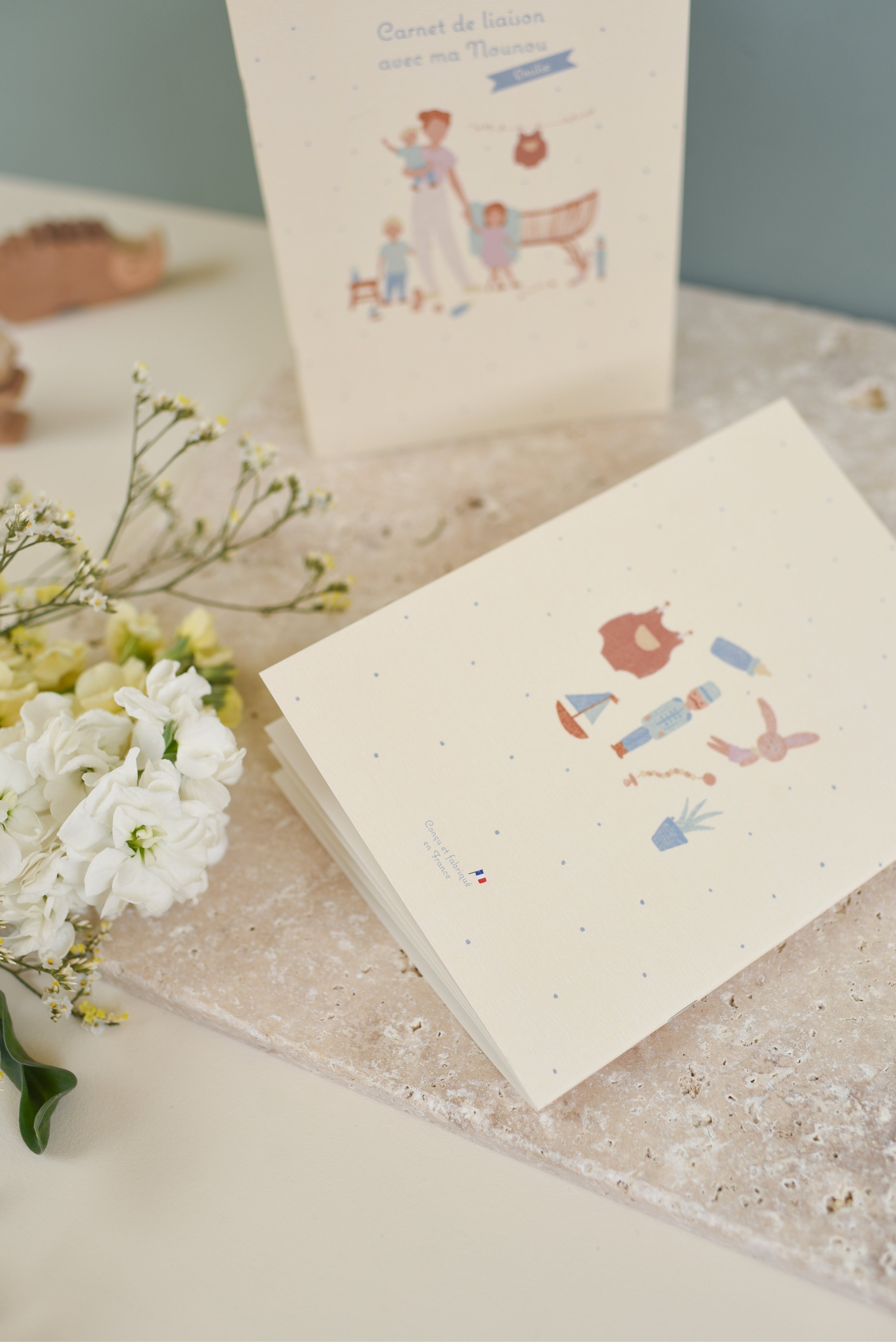 Carnet de notes notebook nounou dernière de couverture